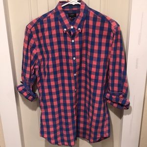 J. Crew plaid button down